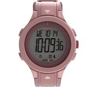 Timex® Ironman® T200 42mm Watch, Digital Dial, Pink Case, Pink Silicone Strap TW5M62400