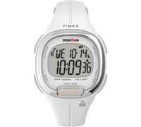 Timex Ironman Triathlon Transit 33mm Resin Strap Gold Top Ring Black Resin Strap Watch