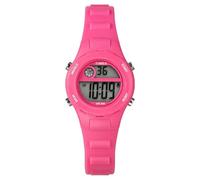 Timex Kids Time Machines 27 mm Digital Watch, Pink Resin Strap Digital Dial Pink Case TW2W92500