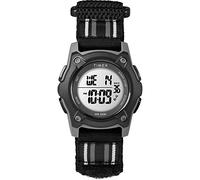 Timex Kids TW7C26400 Time Machines Digital 35mm Black Double-Layered Fast Wrap Watch