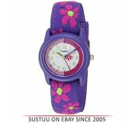Timex Kidz T89022 Flowers Time Teacher Watch|Flower Strap|Analogue Display|NEW