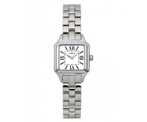 Timex Ladies Addison White Dial Stainless Steel Watch