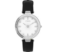 Timex Ladies City Collection Leather Strap Watch TW2V45200 | 32mm