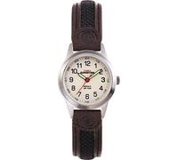 Timex Ladies Expedition Metal Field Watch T41181PF with Mini Leather Fabric Strap