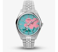 Timex Ladies Peanuts Snoopy Blue Flower Dial Watch TW2Y52600