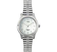 Timex Ladies Watch T2M826PF with White Dial and Strap
