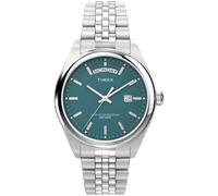 Timex Legacy Day and Date TW2V68000 - Man - 41 mm - Analogue - Quartz - Plexi Glass Blue 20 mm