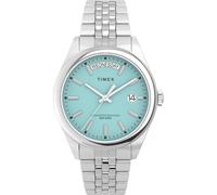 Timex Legacy Women's Light Blue Dial & Silver Tone Stainless Steel Bracelet Watch