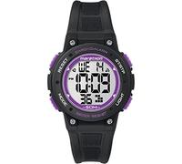 Timex Marathon Unisex Quartz Watch with LCD Dial Digital Display and Black Resin Strap TW5K84700