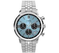 Timex Marlin Chrono Tachymeter TW2Y66500 - Man - 40 mm - Analogue - Quartz - Plexi Glass Blue 20 mm