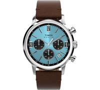Timex Marlin Chrono Tachymeter TW2Y66600 - Man - 40 mm - Analogue - Quartz - Plexi Glass Blue 20 mm