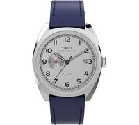 Timex Marlin Mens Blue Watch TW2V61900 Leather (archived) - One Size