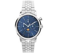 Timex Marlin Moonphase (40mm) Blue Dial / Stainless Steel Bracelet TW2W51300