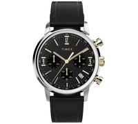 Timex Men's Chronograph Quartz Watch with Leather Strap TW2W51500
