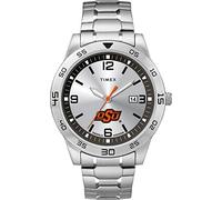 Timex Tribute Men's Citation 42mm Quartz Watch with Stainless Steel Strap, Oklahoma State Cowboys, Quartz Watch