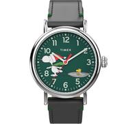 Timex Men Analogue Quartz Watch Waterbury Peanuts Snoopy Ice Skating