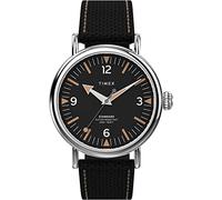 Timex Men's Analogue Quartz Watch TW2V44000 – Black Fabric Strap 40mm