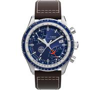 Timex Men Chronograph Quartz Watch Fly Back x Pan Am