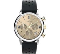 Timex Marlin Chrono Mens Brown Watch TW2W10000 Leather (archived) - One Size