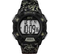 Timex Men Digital Watch with a Plastic Strap UFC Core Shock