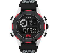 Timex Men Digital Watch with a Rubber Strap UFC Kick