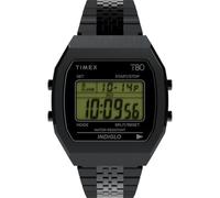 Timex T80 Steel Watch Black