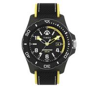 Timex Men's Expedition North 46 mm Watch - Black Eco-Friendly Two-Piece Quick Release Strap Black Dial Black Case TW2V66200