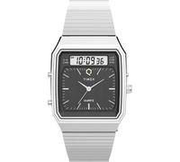 Timex Q 1982 Reissue Ana-Digi Watch Silver