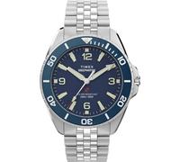 Timex Men's Analogue Quartz Watch Deep Water Arctic with Stainless Steel Bracelet