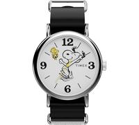 Timex Men's Analogue Quartz Watch Peanuts Weekender Snoopy