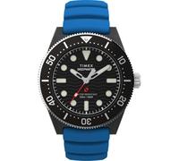 Timex Men's Analogue Quartz Watch with a Rubber Strap Deep Water Reef