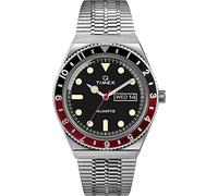 Timex Men's Analogue Quartz Watch with a Stainless Steel Strap Q Reissue