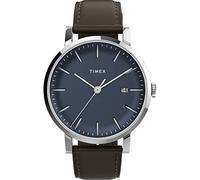 Timex Men's Analogue Quartz Watch with Leather Strap TW2V36500
