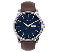 Timex Men Analogue Quartz Watch with Leather Strap TW2V79200