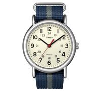 Timex Mens Blue Grey Weekender Slip Through Watch RRP £59.99. New and Boxed.