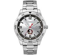 Timex Men's Brushed Steel Band Watch with Seminole Head by