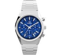 Timex Men's Chronograph Quartz Watch Q Falcon Eye Chrono