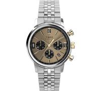 Timex Men's Chronograph Quartz Watch with Stainless Steel Strap TW2W60100