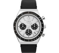 Timex Men's Chronograph Quartz Watch with Leather Strap TW2W53400