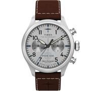 Timex Waterbury 41mm 10atm Quartz/analogical Watch Silver Men