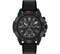 Timex Men's Expedition North 43 mm Watch - Black Eco-Friendly Two-Piece Quick Release Strap Gray Dial Black Case TW2W34700