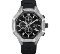 Timex Men's Chronograph Quartz Watch with a Silicone Strap UFC King Chrono