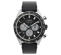 Timex Men's Chronograph Quartz Watch with Leather Strap TW2V42500