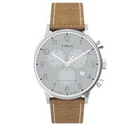 Timex Mens Chronograph Quartz Watch with Leather Strap TW2T71200