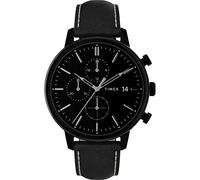 Timex Men's Chronograph Watch with a Leather Strap Chicago