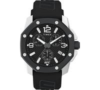 Timex Men's Chronograph Watch with a Rubber Strap Icon