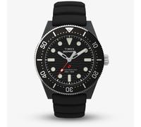 Timex Mens Deep Water Reef Black Rubber Strap Watch TW2Y02200