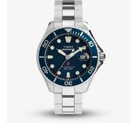Timex Mens Deepwater 200m Blue Dial Watch TW2W81900