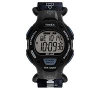 Timex Men's Digital Quartz Watch Ironman Classic TW2W94100 Black Fabric Strap
