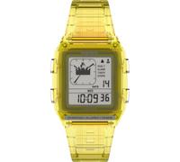 Timex Men's Digital Quartz Watch LCA x Fortnite TW2W96600 Plastic Strap Yellow 32mm
